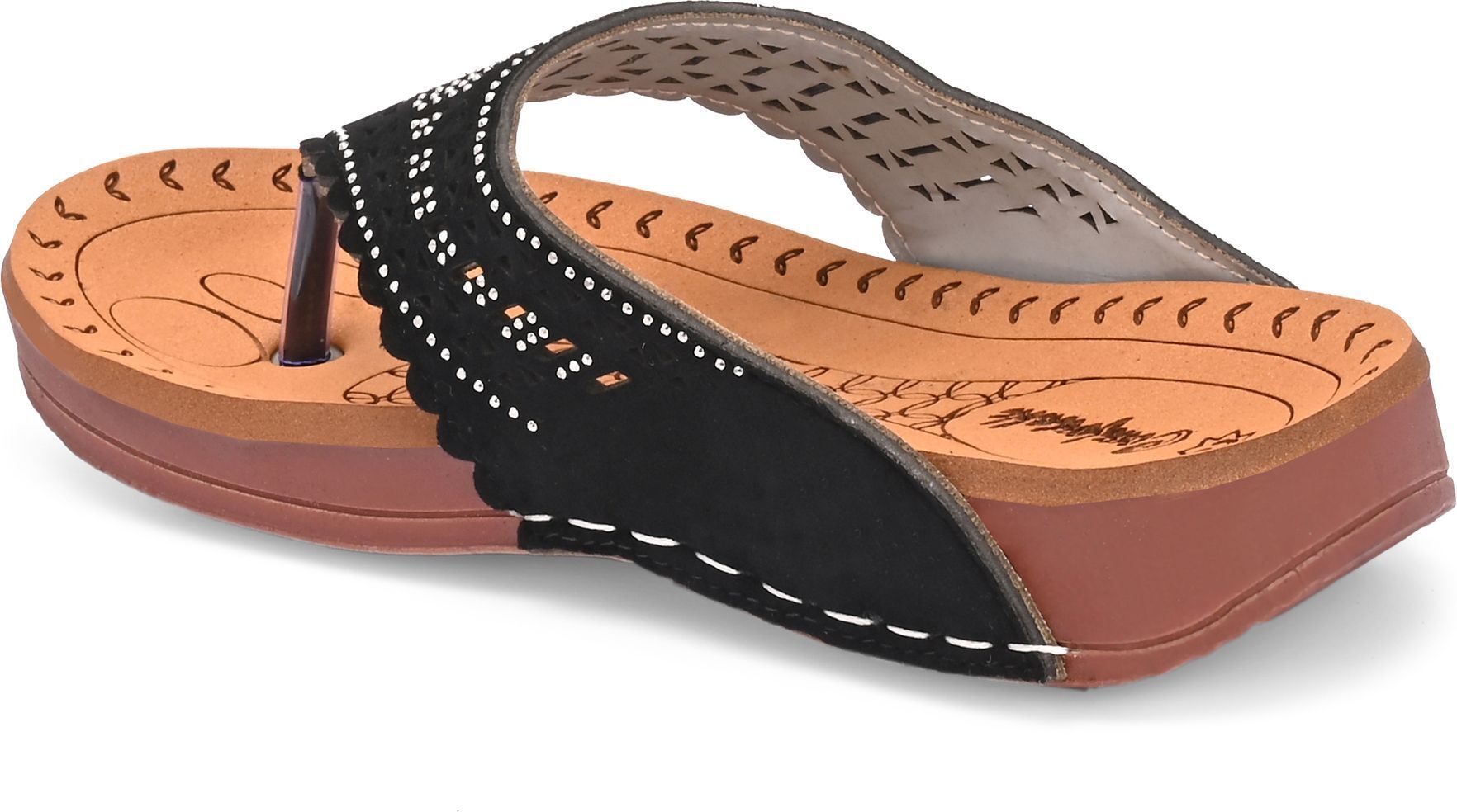 Slip-on Heels For Girls (black)