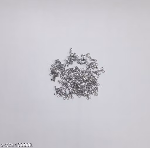 blouse hook, blouse huke, blouse hook packet, tailoring material, blouse hook box, Dress Hook for Tailoring and Embroidery (Silver) Hook Eye (Approx 250 pcs)