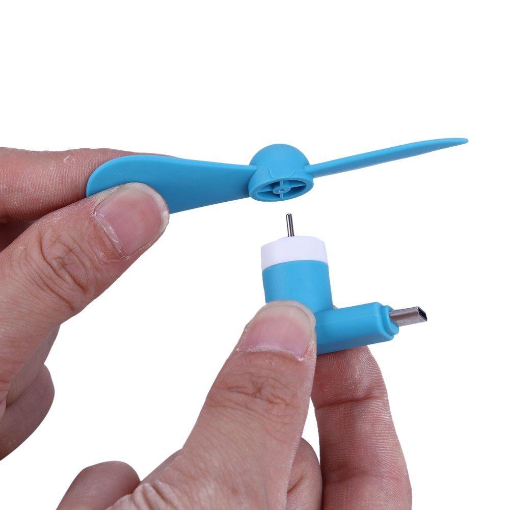 Mini Portable Electric Micro USB Port OTG USB Mobile Phone Fan for All Android Smartphones