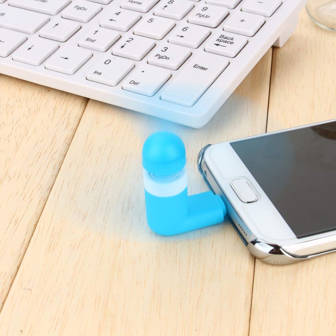 Mini Portable Electric Micro USB Port OTG USB Mobile Phone Fan for All Android Smartphones