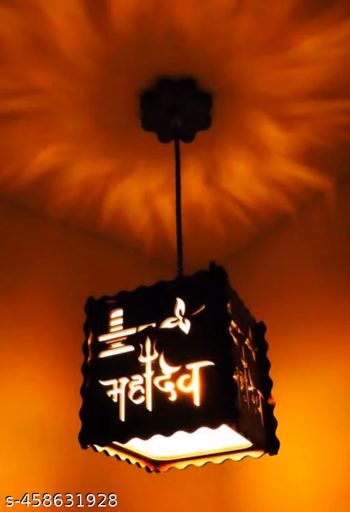 Cealing Mahadev lamp new lamp premium lamp wooden lamp leaving room Pooja temple