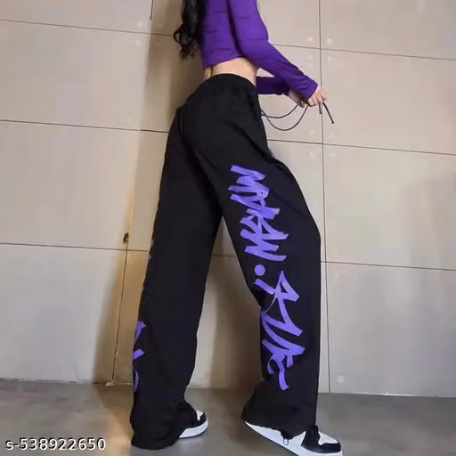 Double side Korean Printed Jogger