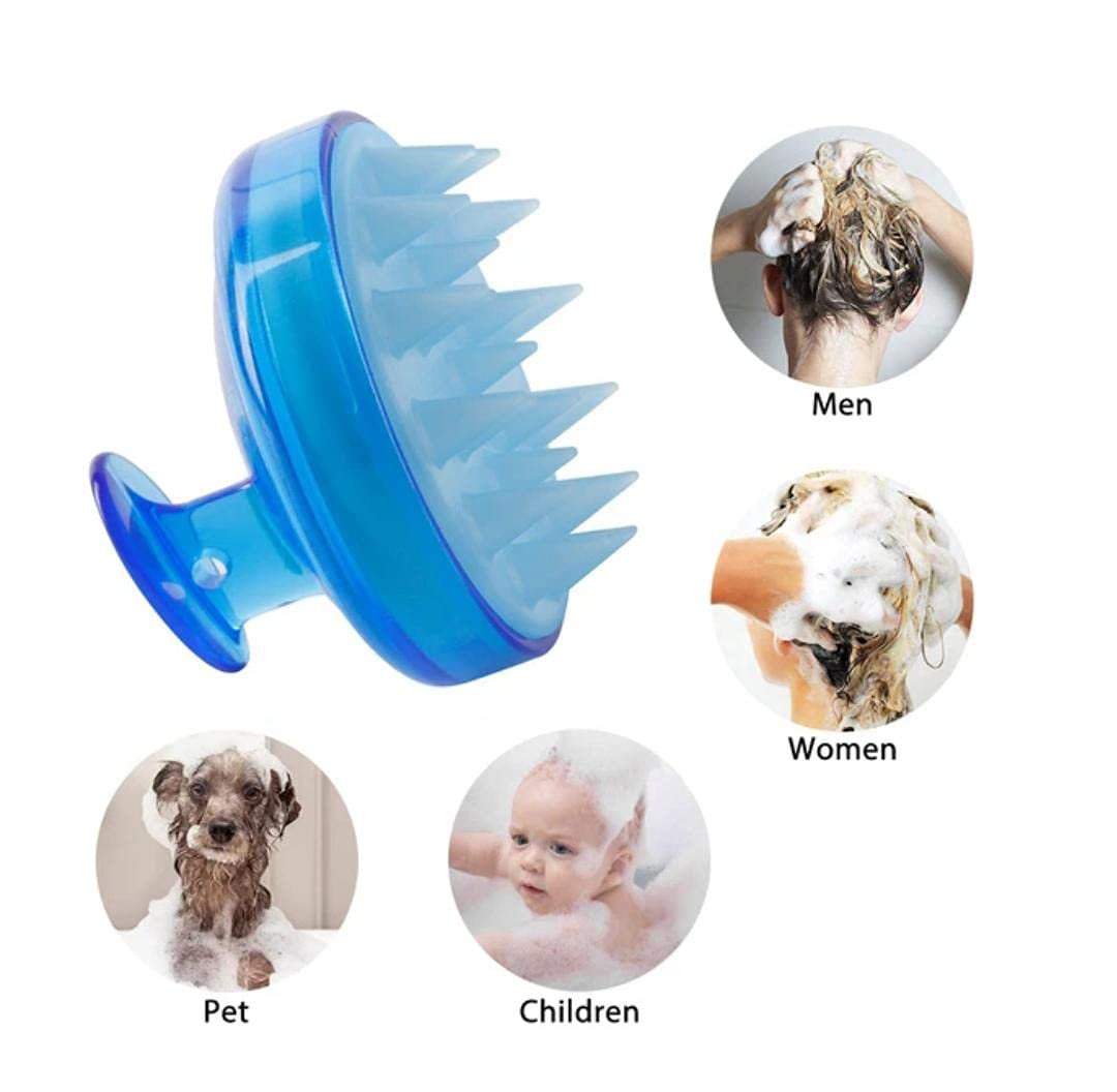 Hair Scalp Massager Shampoo Brush |Hair Washing Brush Soft Silicone Bristles Scrubber Brush | Shampoo Scalp Shower Hairbrush