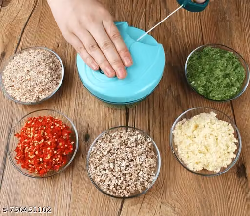 Vegetable Chopper for Kitchen, Vegetable Cutter for Kitchen, Onion Cutter, Onion Chopper (Multi Colour) (900 ml)
