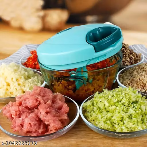 Plastic Manual Vegetable Chopper for Kitchen, Vegetable Cutter for Kitchen, Onion Cutter, Onion Chopper (Multi Colour) (900 ml)