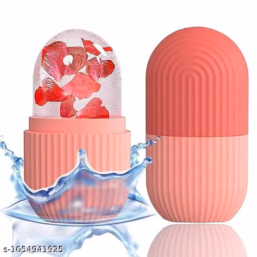 PACK OF 1 - Facial Ice Roller for Face & Skin Care – Reusable Ice Cube Massager