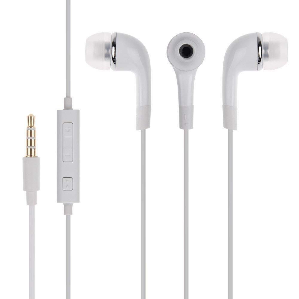 Universal High quality YR In Ear Wired Earphone 3.5 mm Jack and Microphone for Samsung, Oppo, Vivo and many other brands Phones - 2 pcs