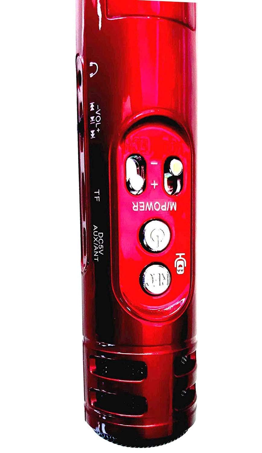 Handheld Wireless Microphone WS-1698 Karoke Mic With Audio Recording Bluetooth Speaker