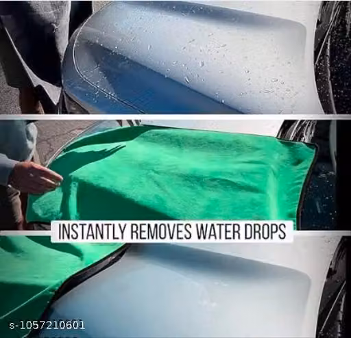 Heavy Microfiber Cloth for Car Cleaning and Detailing, Double Sided, Microfiber Towel for Car & Bike,Super Soft Car Wash Cloth, 700 GSM (Size 40cm x 40cm) Pack of 2, Color: Mix