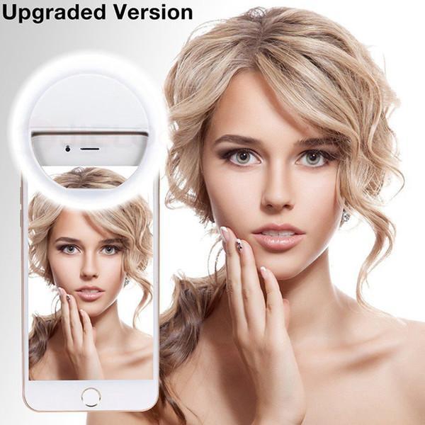 Selfie Enhancing Rechargeable Ring Light with 3 Level of Brightness for Photography Video Calling (Smart Phones Laptop Tablet) 36 LED