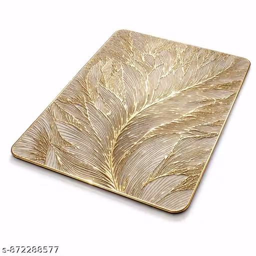 Perfect for Home, Hotel, Restaurant , Leaf Style Table Mat pack of 6