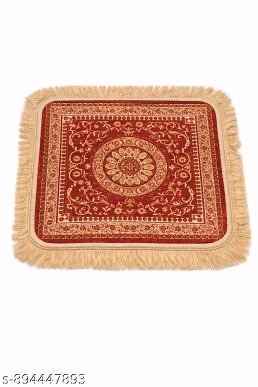 premium touch to your mandir with this Velvet Puja Aasen. Ideal for festivals and gifting.
