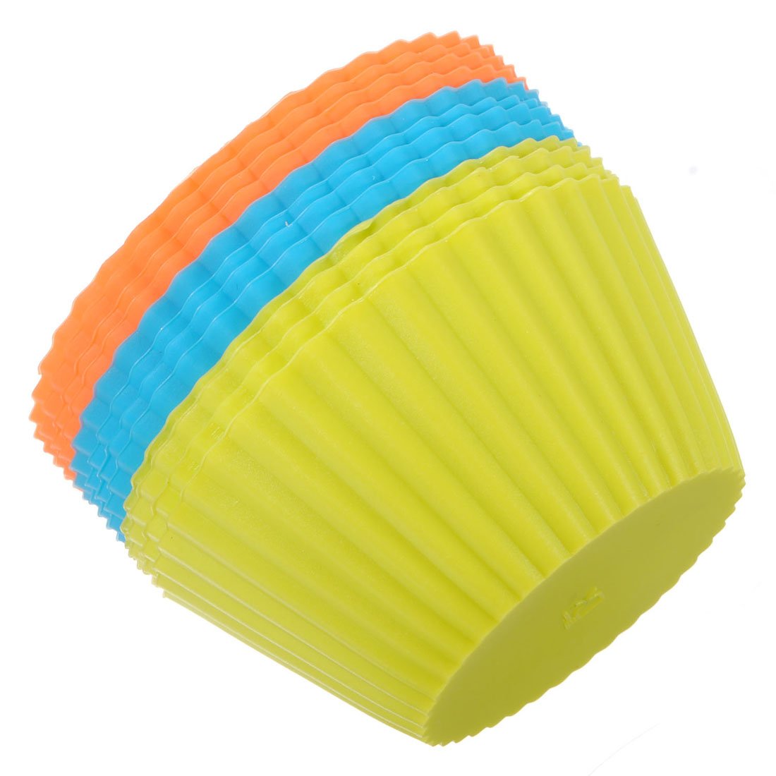 Silicone Cup Cake Moulds Round- 6 Pcs
