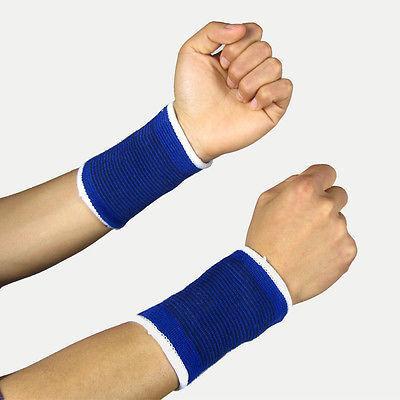 Elastic Wrist Support Band - Pair