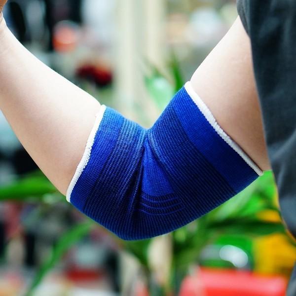 Elbow Support for Gym | Elbow Bands for Exercise | Elastic Elbow Support - Pair
