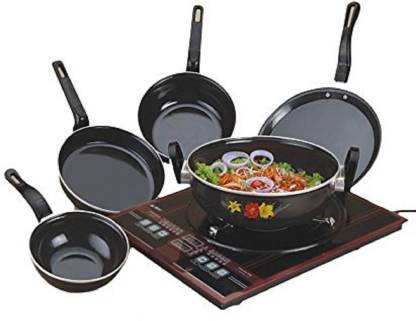 Nonstick Cook and Serve 5 pieces Gift Set - Enamelware Induction Friendly