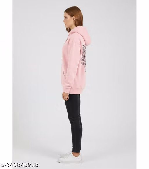 BUTTER FLY HOODIE PINK