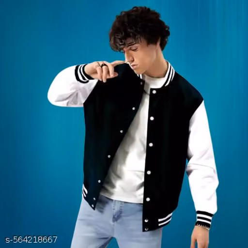 varsity jacket-SMOKING-SKULL-ROB