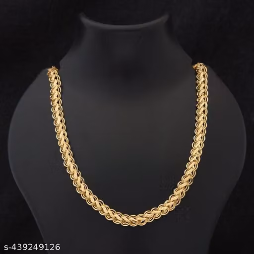 Forward Design High-Quality Gold Plated Chain for Men..(20 inches)