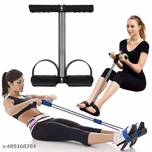 Tummy Trimmer and Resistance Band | for Men and Women | Abs Exerciser