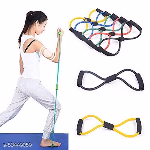  Double Spring Tummy Trimmer Combo with Sweat Belt & Toning Tube Resistance Band Abdominal Gym Accessories Fat Buster Exerciser Abs Workout Equipment for Men & Women