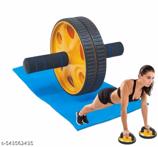 Premium 2 in1 AB Wheel Roller With Pushup Bar For Men And Women Ultimate Ab Roller Wheel – Core Strength Trainer for Home & Gym Durable, Stable, and Perfect for Beginners to Pros Build Muscle, Burn Fat, Strengthen Core