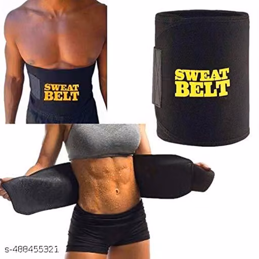 Tummy Twister, Sweat Belt,Toning Tube (3PC) Combo Fat Burner Waist Trimmer Burn Belly Fat Extra Calories in Gym Home For Men Women