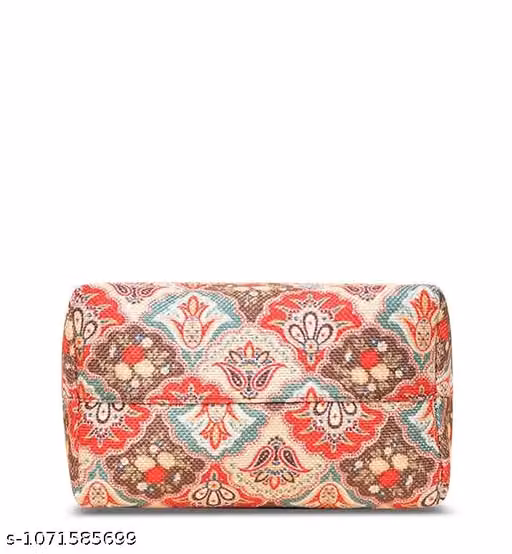 Jute Sling Bag – Floral Printed