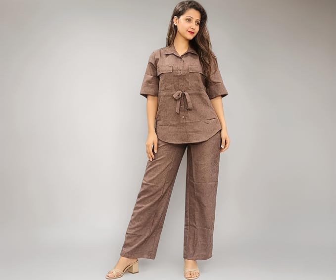 Women’s Linen Co-Ord Set