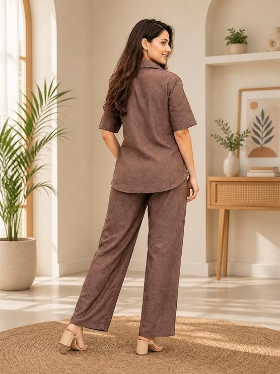 Women’s Linen Co-Ord Set