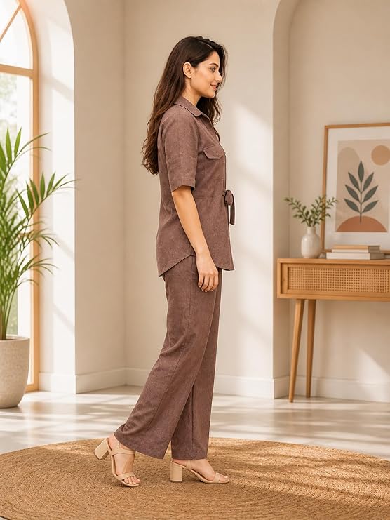 Women’s Linen Co-Ord Set