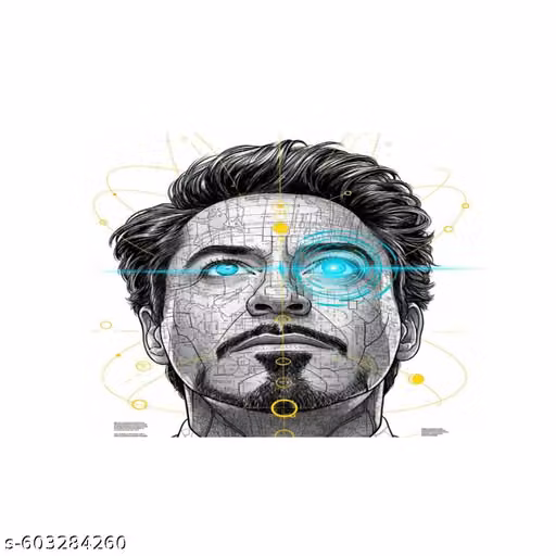 Designer Tony stark mouse pad