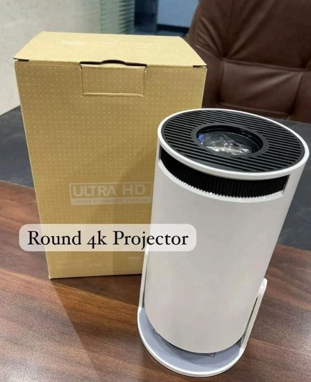 Smart Android 11 Projector 1080P Full HD 4K Support | WiFi 6 & Bluetooth | 180° Rotatable Stand | Home Theater Projector