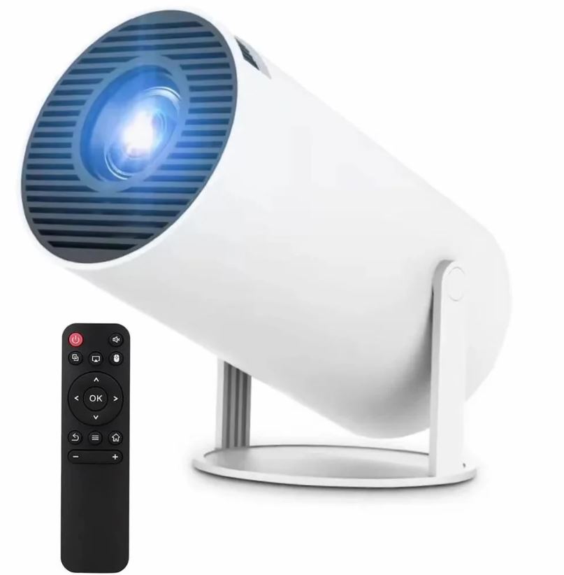Smart Android 11 Projector 1080P Full HD 4K Support | WiFi 6 & Bluetooth | 180° Rotatable Stand | Home Theater Projector