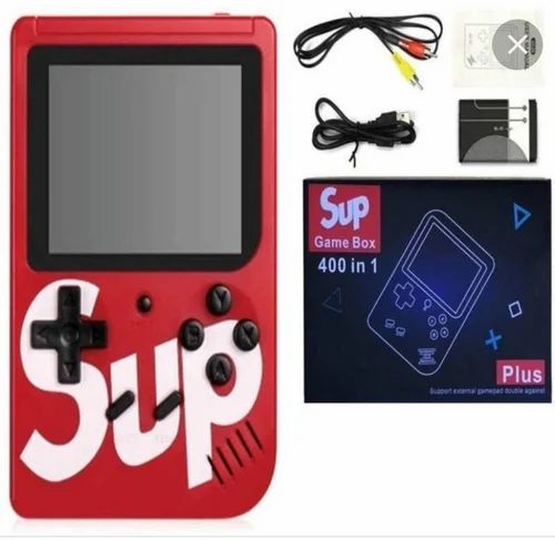 Sup 400 Classic Video Game Console with 400 Built-in Games | Plug & Play Gaming System with Controllersin 1 retro game box