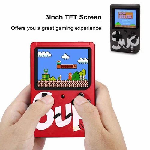 Sup 400 Classic Video Game Console with 400 Built-in Games | Plug & Play Gaming System with Controllersin 1 retro game box