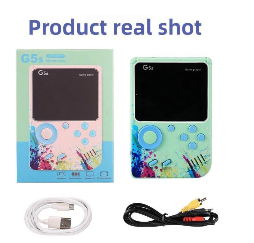 G5 Game Console with 500 Built-in Classic Games | High-Quality Retro Gaming Console | Limited Edition Video Game System