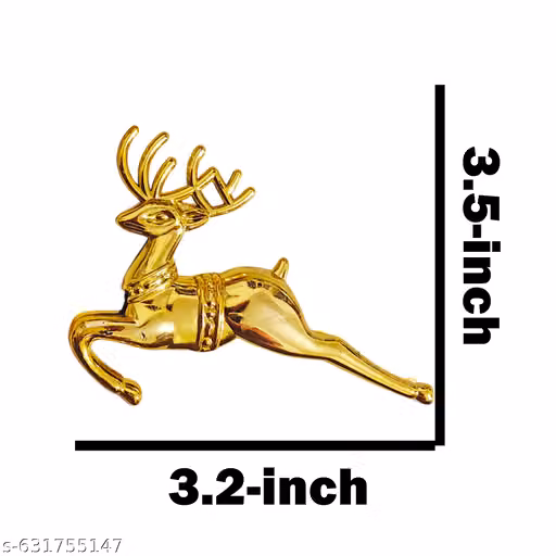 Deer Wall Decor Set of 6 – Colorful Deer Decorative Wall Hanging