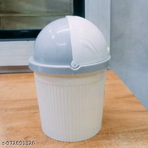 1.5 Litre Mini Dustbin with Lid – Compact Kitchen & Bathroom Waste Bin