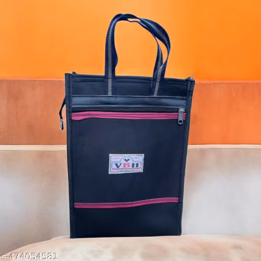 Big Heavy Duty PU Tote Bag – Office, Shopping & Grocery Carry Bag, 35×25×10 cm