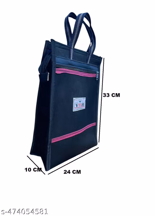 Big Heavy Duty PU Tote Bag – Office, Shopping & Grocery Carry Bag, 35×25×10 cm