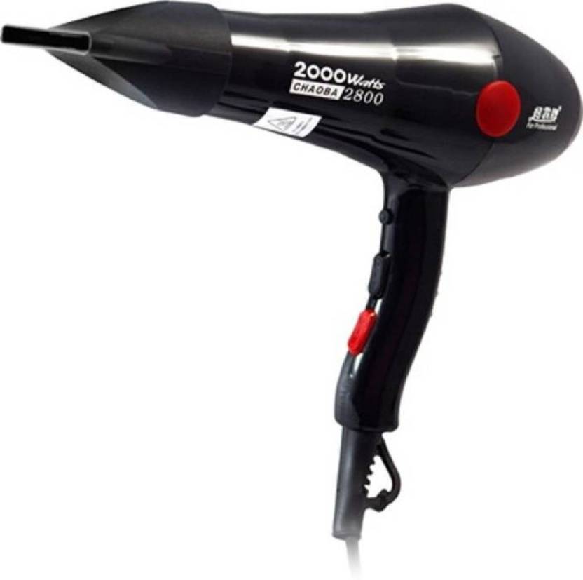 2000 Watts Professional style Hair Dryer (Black)