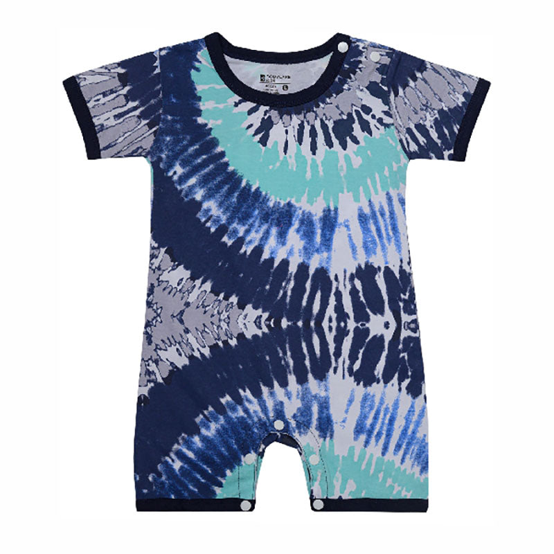 Body Care Baby Boys 100% Cotton Half Sleeve Romper – Solid Round Neck