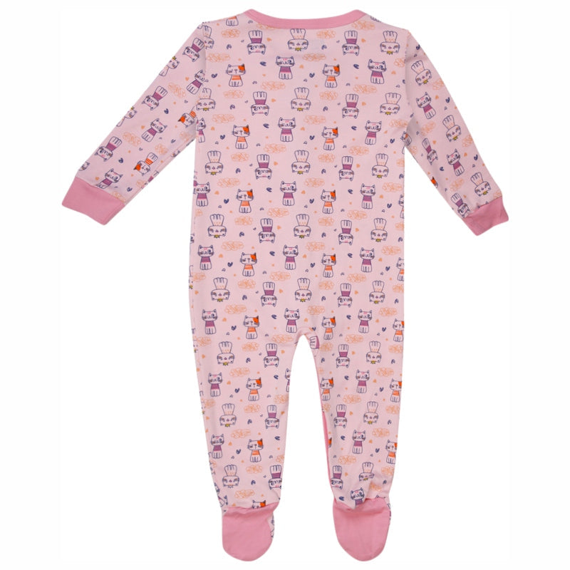 Body Care Unisex Baby 100% Cotton Full Sleeve Front Open Romper – Easy Dressing
