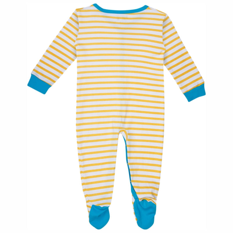 Body Care Unisex Baby 100% Cotton Full Sleeve Front Open Romper – Easy Dressing