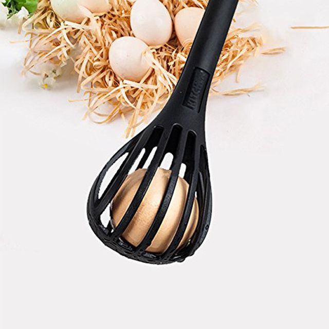 Black Stylish Whisker cum Holder for Kitchen- KIT17118