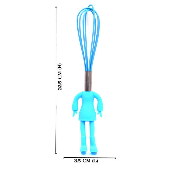 Blue Shade Plastic Batter Whisker