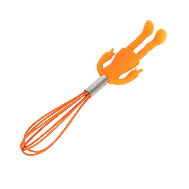 Orange Shade Plastic Batter Whisker