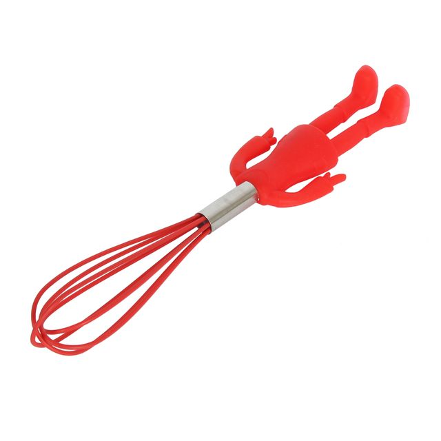 Red Shade Plastic Batter Whisker