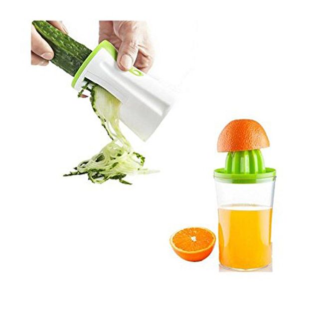 Manual Juice Press Squeezer and Peeler